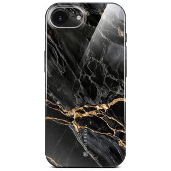 ONEFLOW Bliss Cover iPhone 16e Marmor Muster – Black Mirage ONEFLOW Bliss Cover iPhone 16e Marmor Muster – Black Mirage