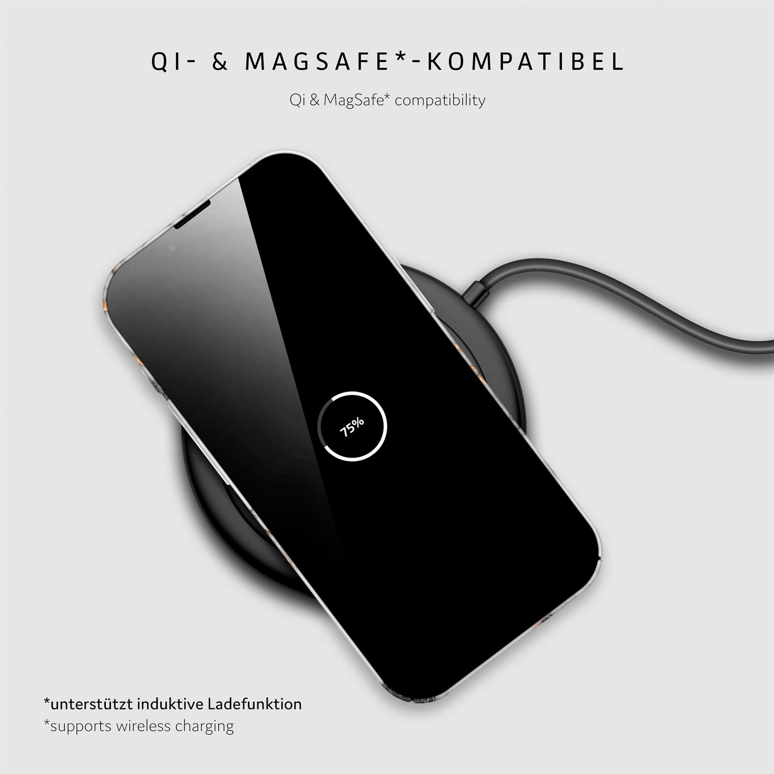 ONEFLOW Bliss Cover iPhone 16e Marmor Muster – Weiteres Produktbild 5