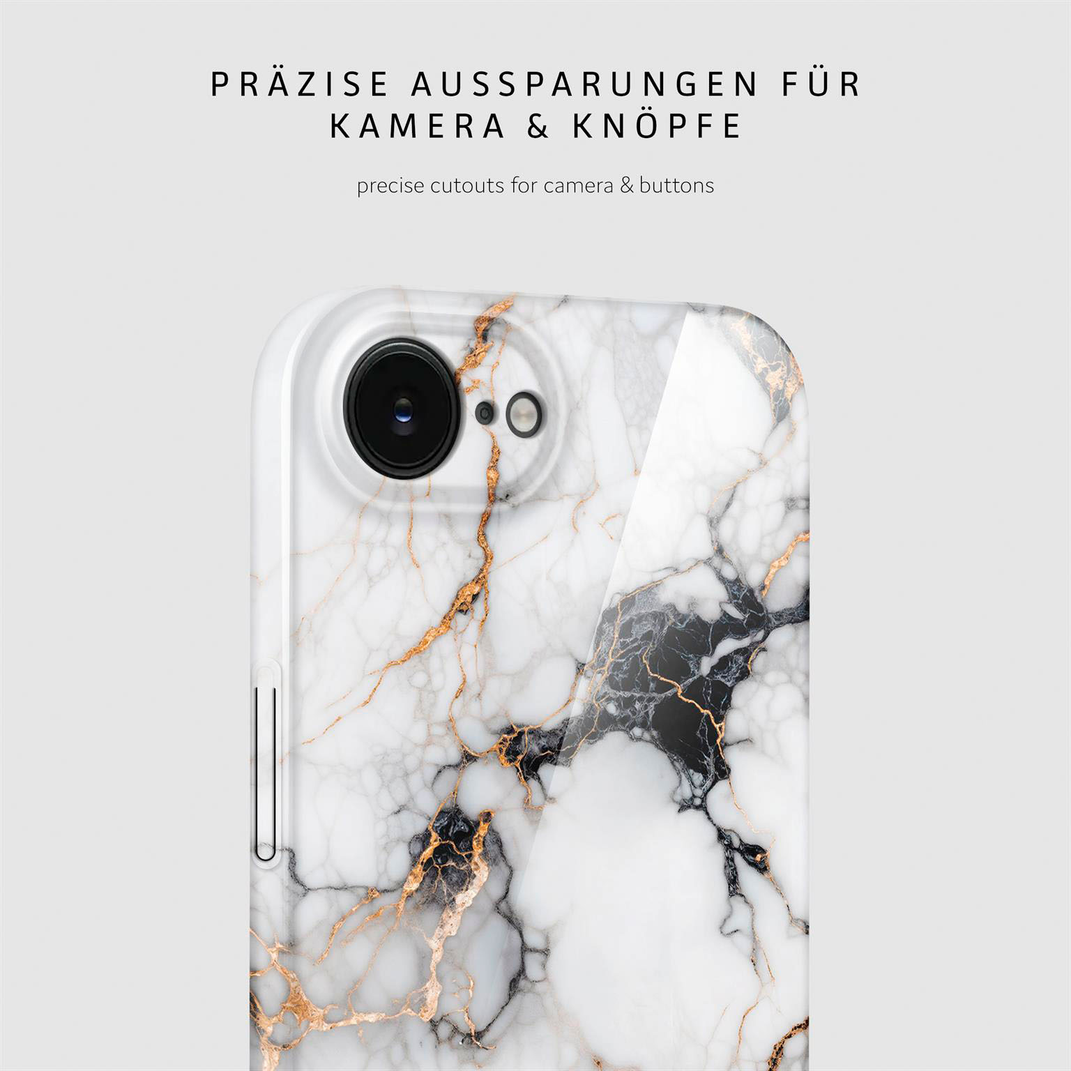 ONEFLOW Bliss Cover iPhone 16e Marmor Muster – Weiteres Produktbild 6