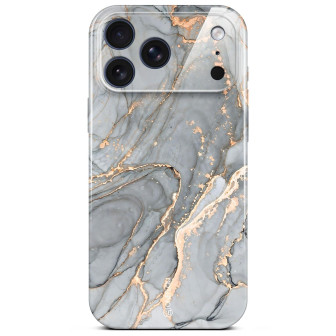 ONEFLOW ONEFLOW Bliss Cover iPhone 17 Pro Max Marmor Muster – Soft Granite