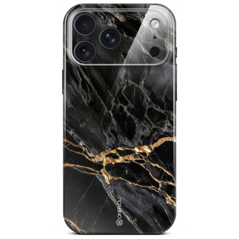 ONEFLOW Bliss Cover iPhone 17 Pro Max Marmor Muster – Black Mirage ONEFLOW Bliss Cover iPhone 17 Pro Max Marmor Muster – Black Mirage