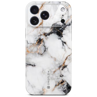 ONEFLOW Bliss Cover iPhone 17 Pro Max Marmor Muster – Marble Veil ONEFLOW Bliss Cover iPhone 17 Pro Max Marmor Muster – Marble Veil