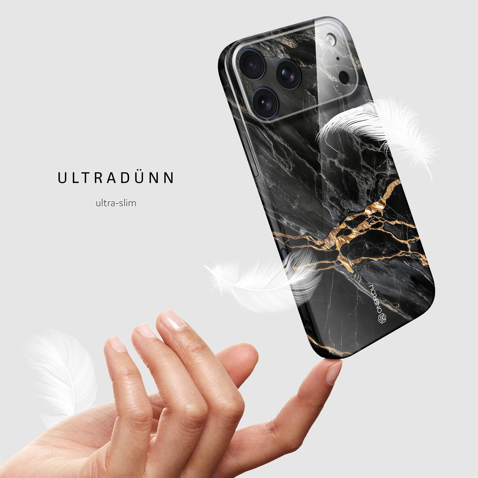 ONEFLOW Bliss Cover iPhone 17 Pro Marmor Muster – Weiteres Produktbild 4