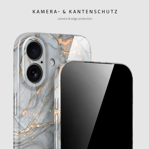 ONEFLOW Bliss Cover iPhone 17 Marmor Muster – Weiteres Produktbild 2 ONEFLOW Bliss Cover iPhone 17 Marmor Muster – Weiteres Produktbild 2