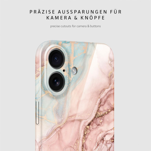 ONEFLOW Bliss Cover iPhone 17 Marmor Muster – Weiteres Produktbild 7