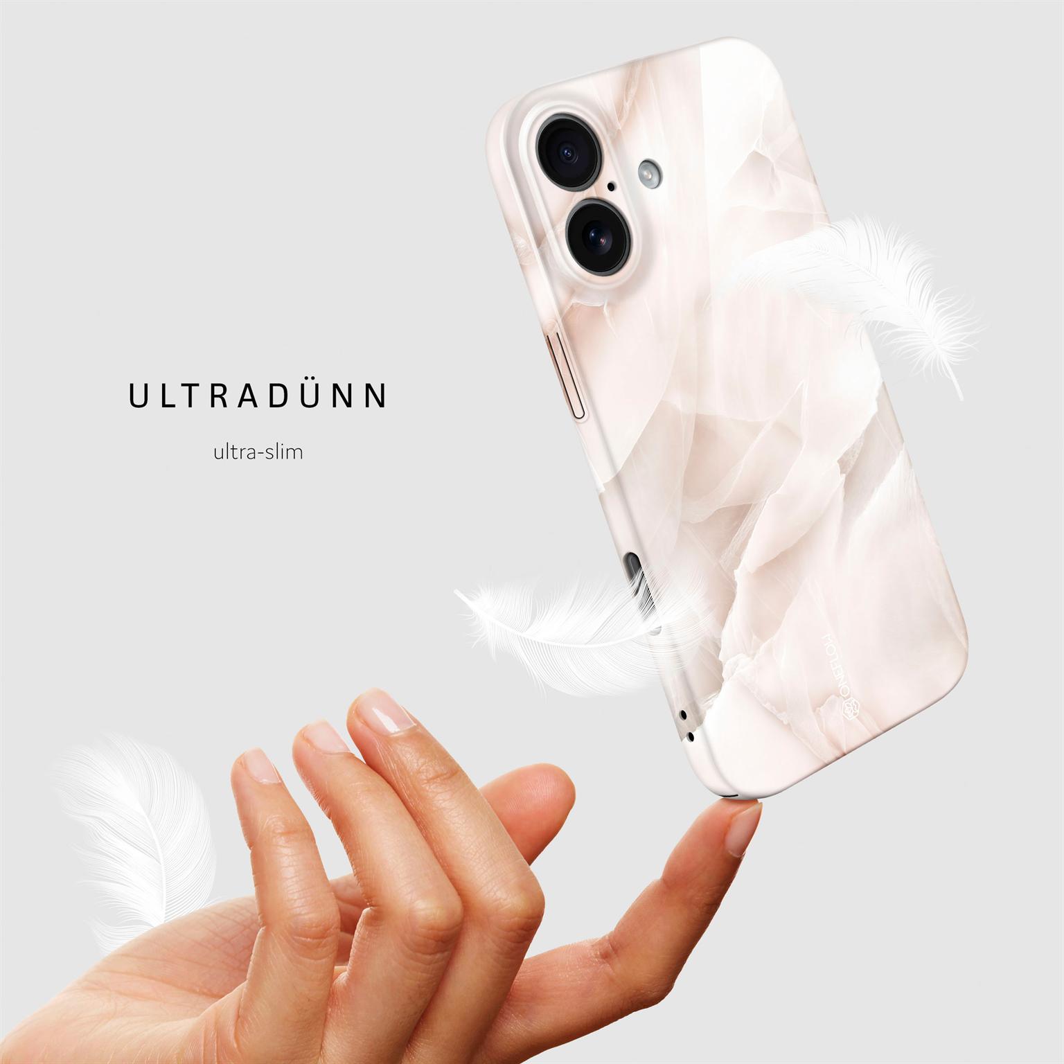 ONEFLOW Bliss Cover iPhone 17 Marmor Muster – Weiteres Produktbild 4