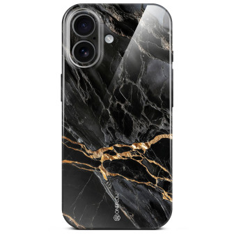 ONEFLOW Bliss Cover iPhone 17 Marmor Muster – Black Mirage ONEFLOW Bliss Cover iPhone 17 Marmor Muster – Black Mirage