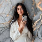 ONEFLOW Bliss Cover iPhone Air Marmor Muster – Weiteres Produktbild 3