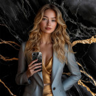 ONEFLOW Bliss Cover iPhone Air Marmor Muster – Weiteres Produktbild 3