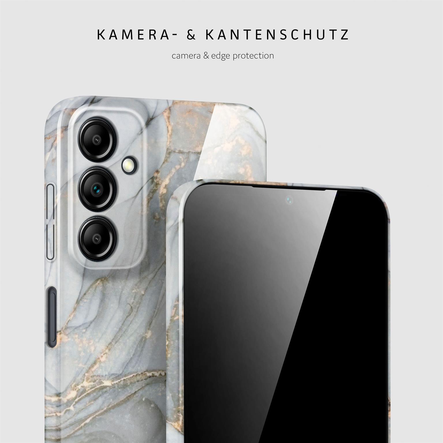 ONEFLOW Bliss Cover Samsung Galaxy A14 (4G) Marmor Muster – Weiteres Produktbild 1
