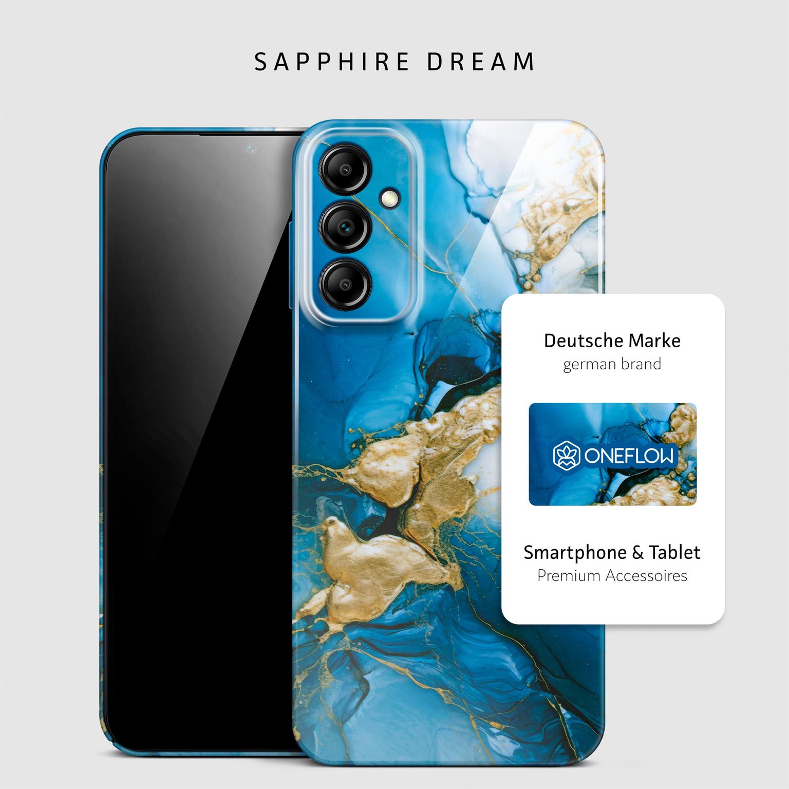 ONEFLOW Bliss Cover Samsung Galaxy A14 5G Marmor Muster – Weiteres Produktbild 3
