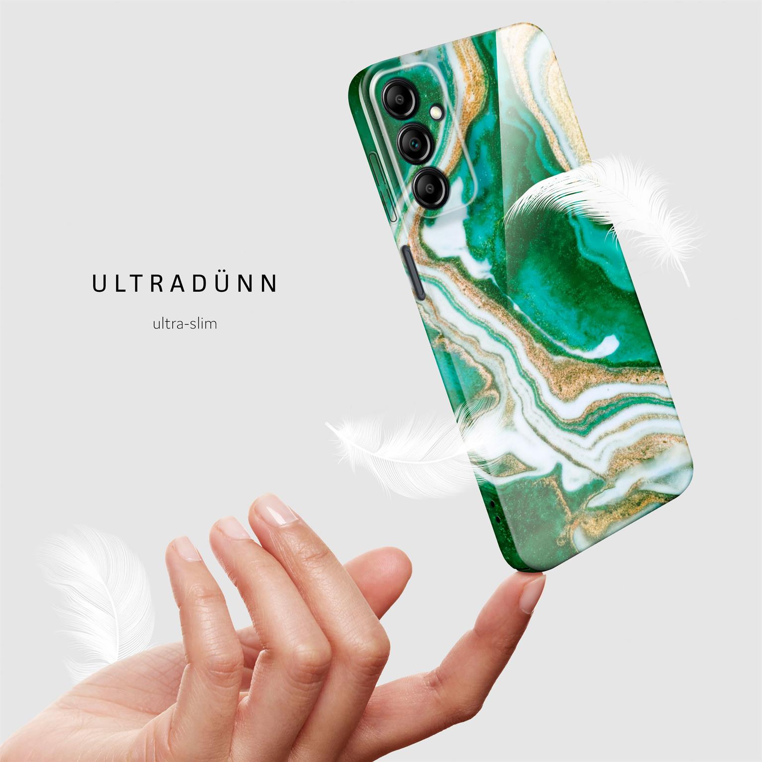 ONEFLOW Bliss Cover Samsung Galaxy A14 5G Marmor Muster – Weiteres Produktbild 4
