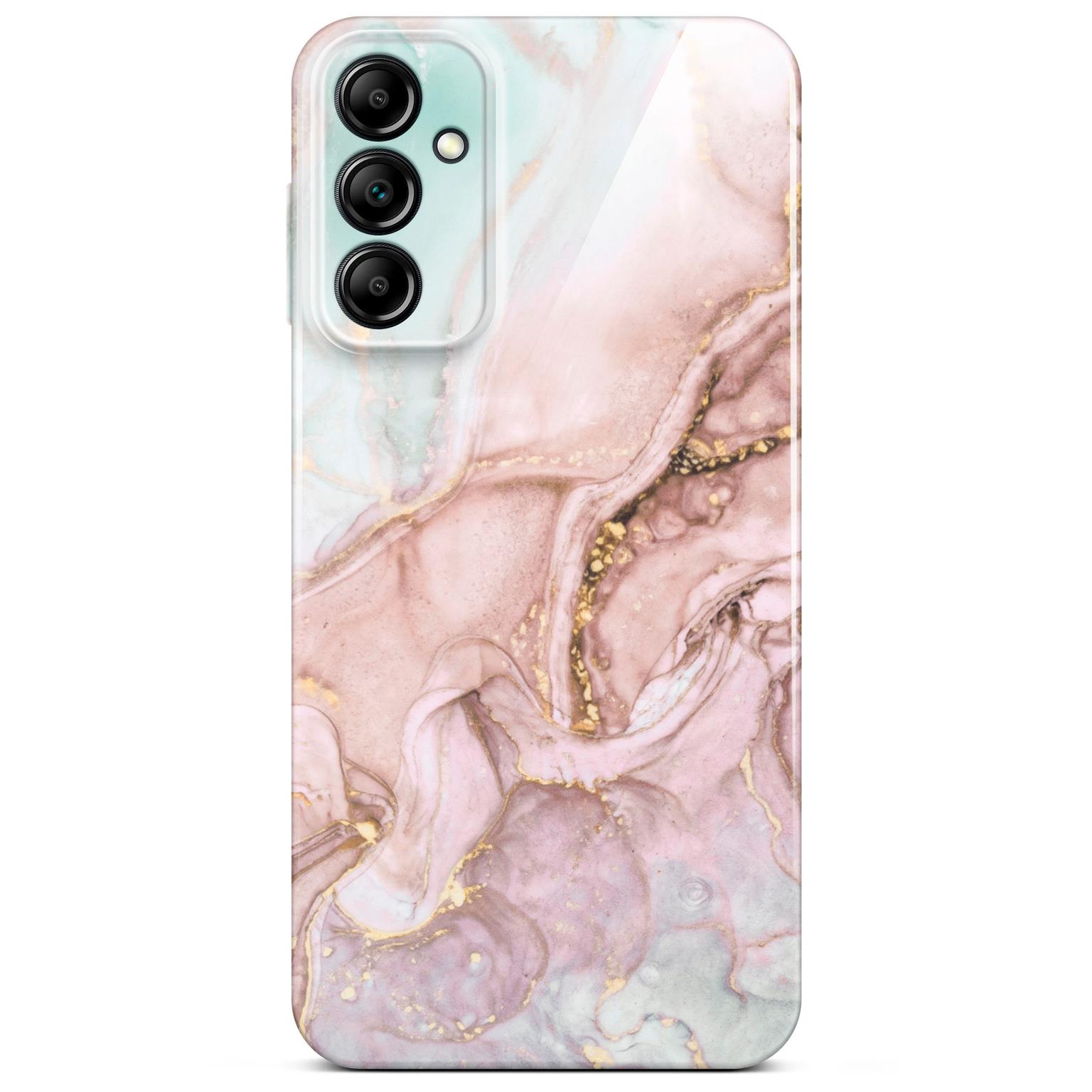 ONEFLOW Bliss Cover Samsung Galaxy A14 5G Marmor Muster Hauptbild