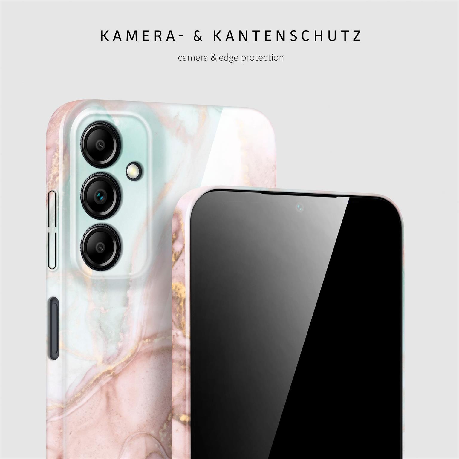 ONEFLOW Bliss Cover Samsung Galaxy A14 5G Marmor Muster – Weiteres Produktbild 1