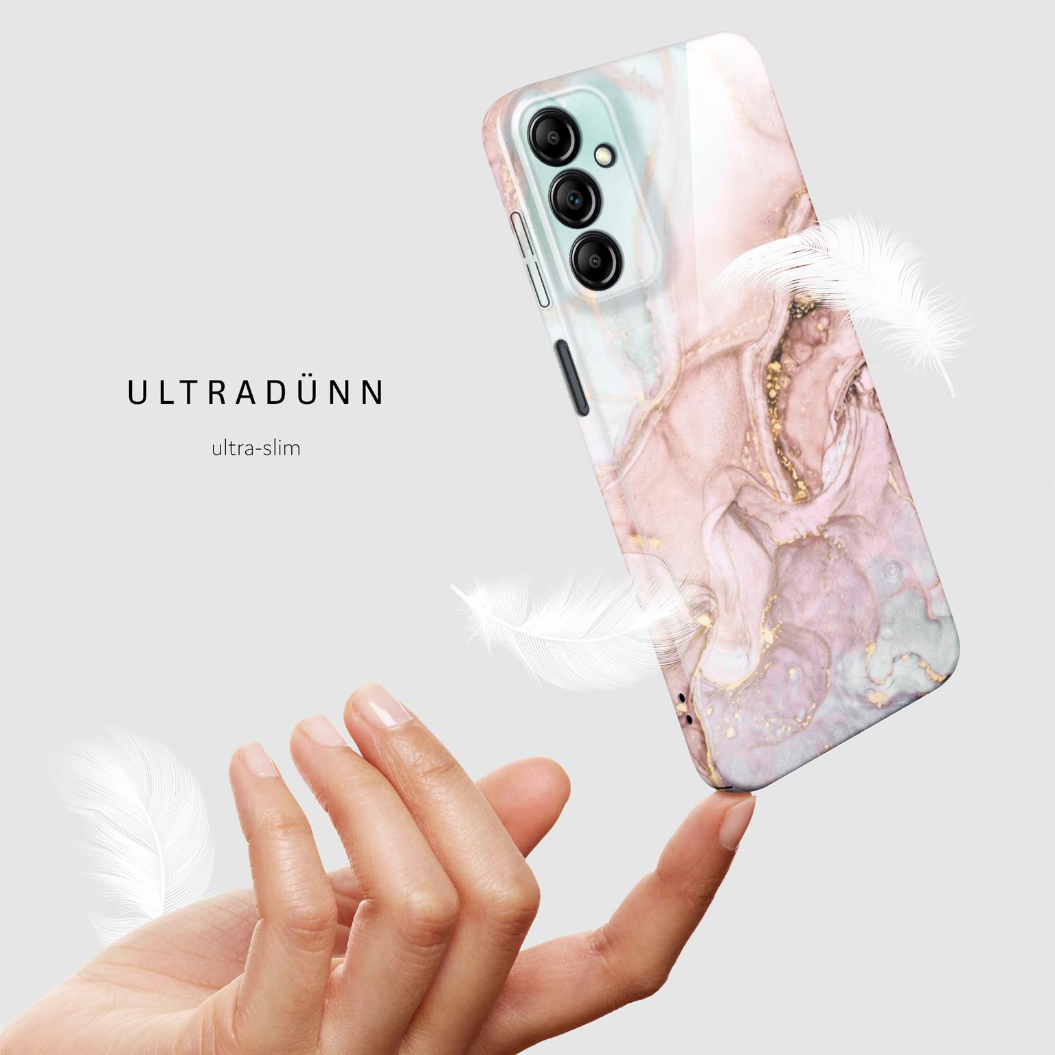 ONEFLOW Bliss Cover Samsung Galaxy A14 5G Marmor Muster – Weiteres Produktbild 4