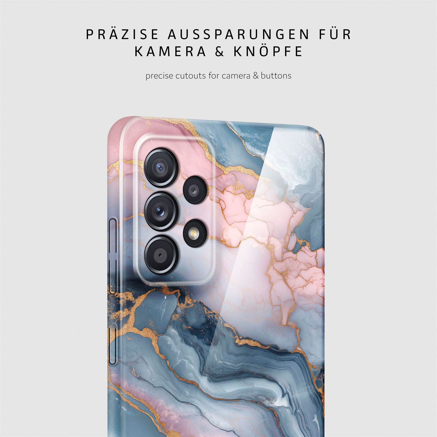 ONEFLOW Bliss Cover Samsung Galaxy A52 Marmor Muster – Weiteres Produktbild 7