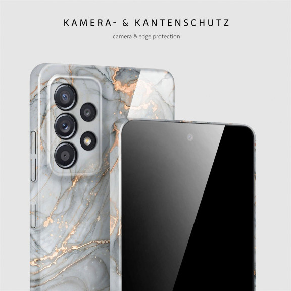 ONEFLOW Bliss Cover Samsung Galaxy A52 Marmor Muster – Weiteres Produktbild 2