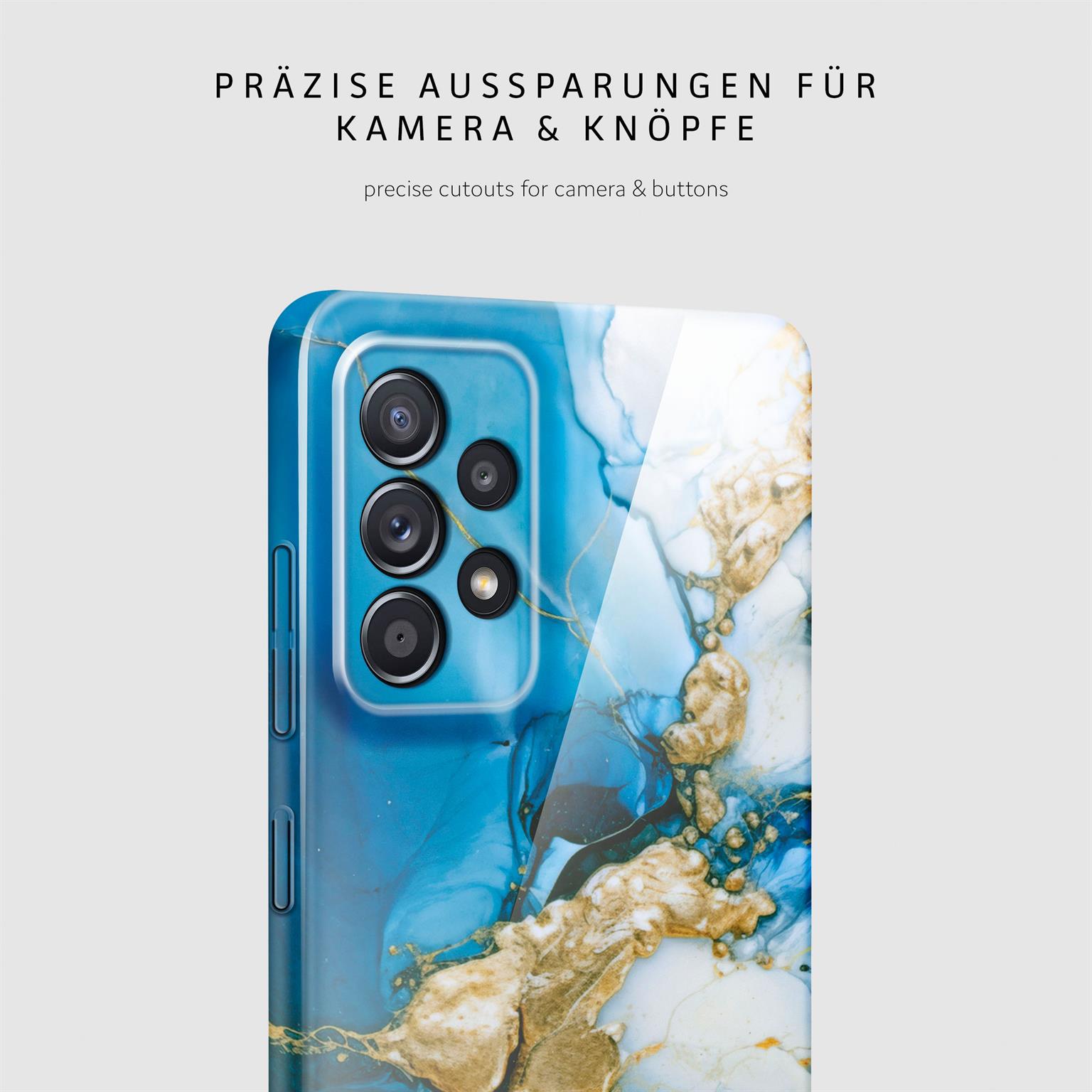 ONEFLOW Bliss Cover Samsung Galaxy A52s 5G Marmor Muster – Weiteres Produktbild 6