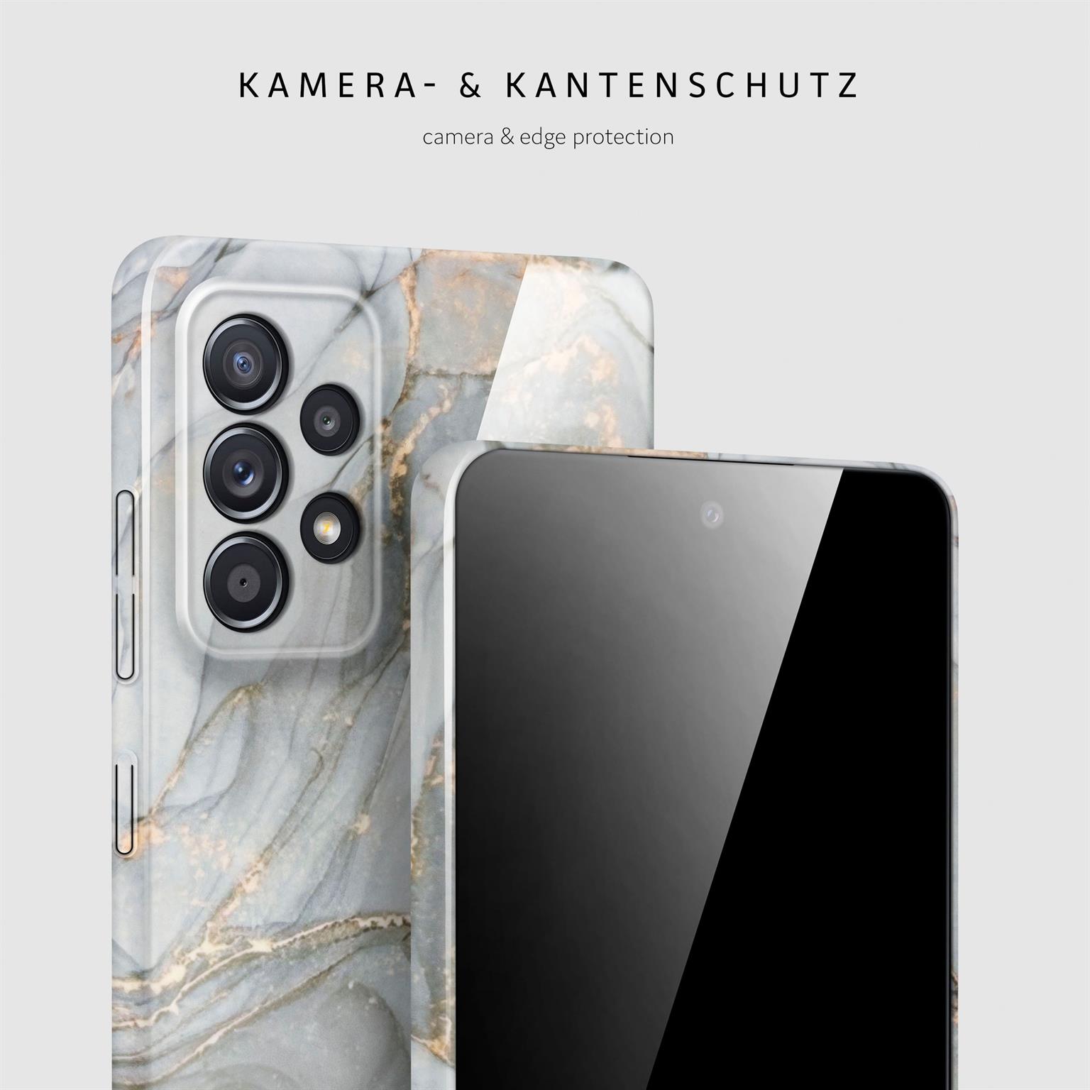 ONEFLOW Bliss Cover Samsung Galaxy A52s 5G Marmor Muster – Weiteres Produktbild 1