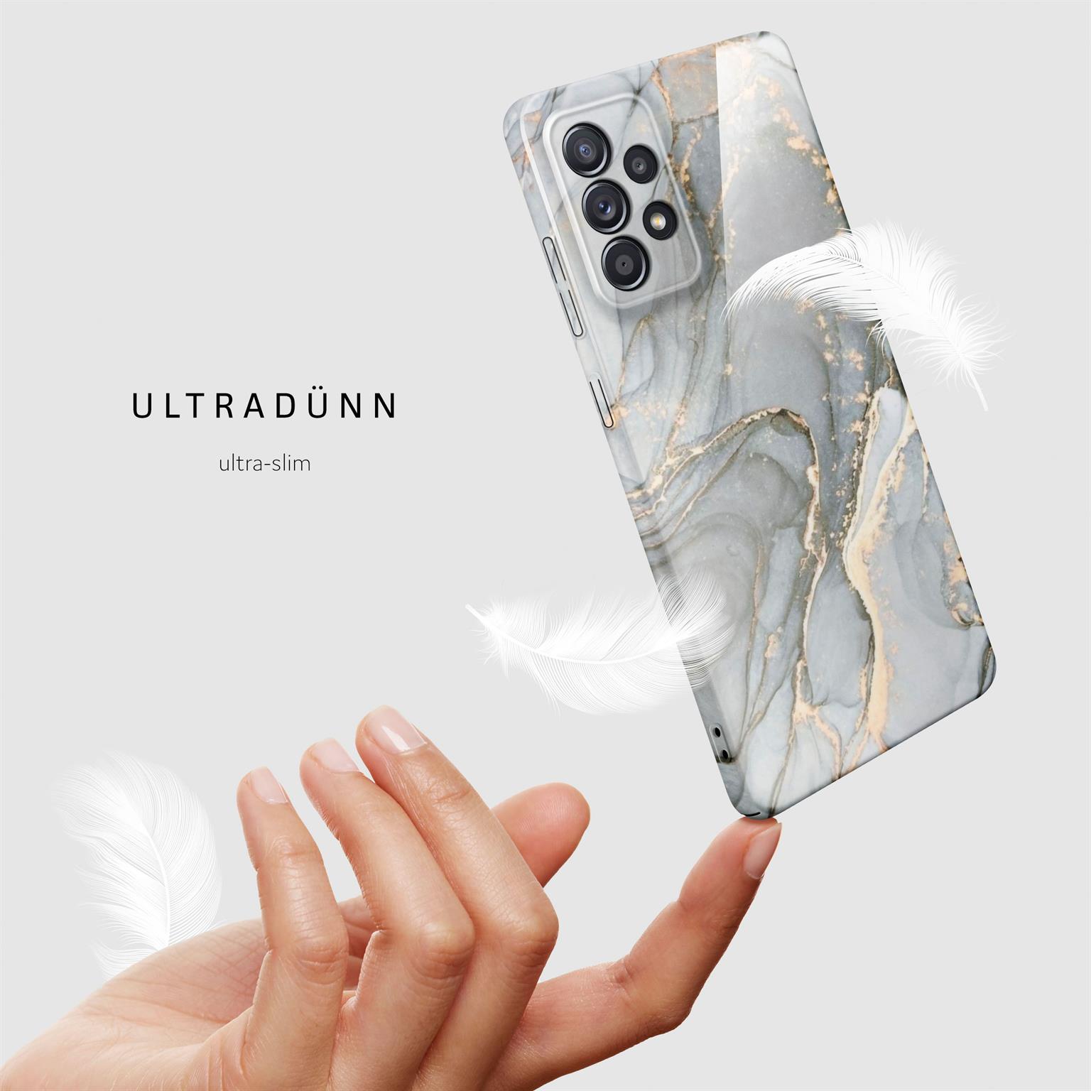 ONEFLOW Bliss Cover Samsung Galaxy A52s 5G Marmor Muster – Weiteres Produktbild 4