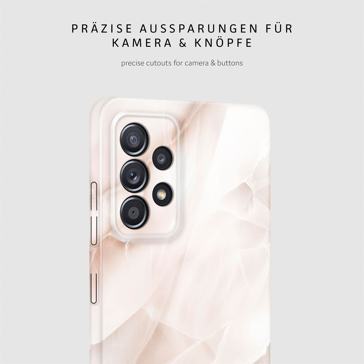 ONEFLOW Bliss Cover Samsung Galaxy A52s 5G Marmor Muster – Weiteres Produktbild 6