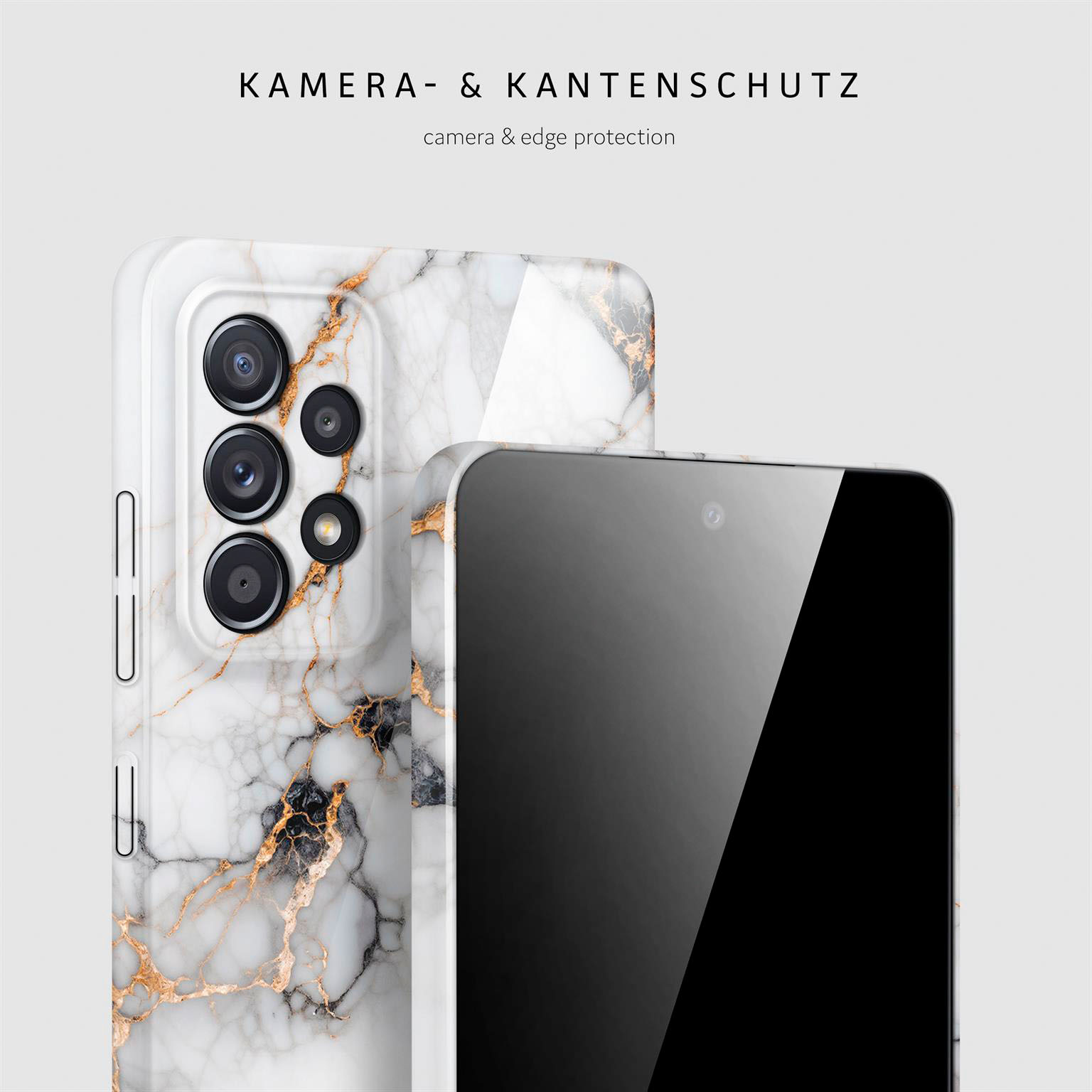 ONEFLOW Bliss Cover Samsung Galaxy A52s 5G Marmor Muster – Weiteres Produktbild 1