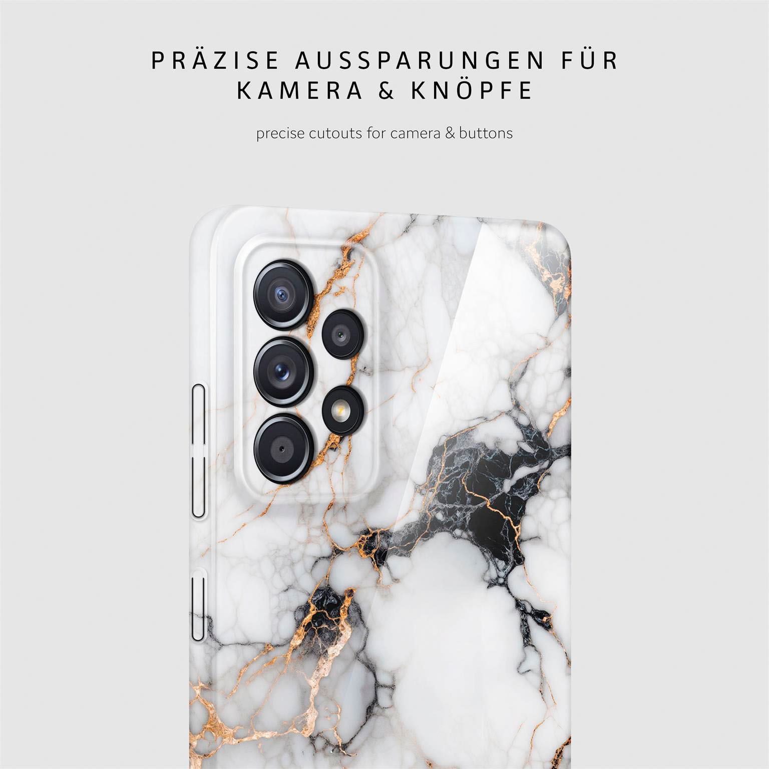 ONEFLOW Bliss Cover Samsung Galaxy A52s 5G Marmor Muster – Weiteres Produktbild 6