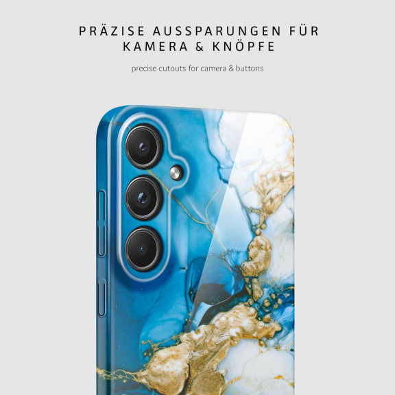 ONEFLOW Bliss Cover Samsung Galaxy A55 5G Marmor Muster – Weiteres Produktbild 7