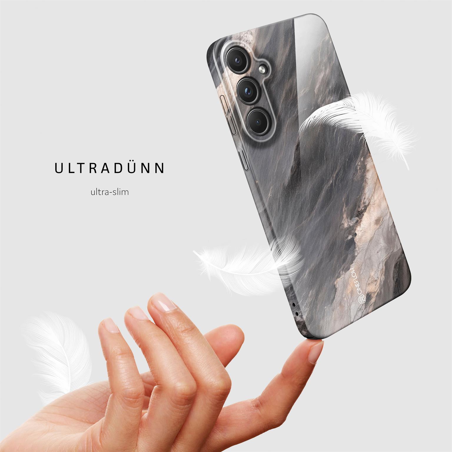 ONEFLOW Bliss Cover Samsung Galaxy A55 5G Marmor Muster – Weiteres Produktbild 5