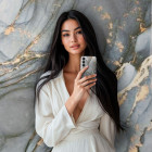 ONEFLOW Bliss Cover Samsung Galaxy A55 5G Marmor Muster – Weiteres Produktbild 3