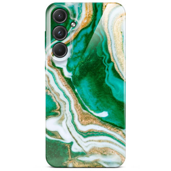 ONEFLOW Bliss Cover Samsung Galaxy A55 5G Marmor Muster – Emerald Flow ONEFLOW Bliss Cover Samsung Galaxy A55 5G Marmor Muster – Emerald Flow