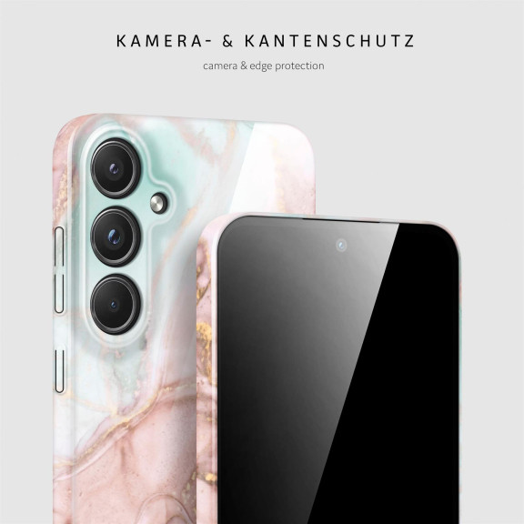ONEFLOW Bliss Cover Samsung Galaxy A55 5G Marmor Muster – Weiteres Produktbild 2
