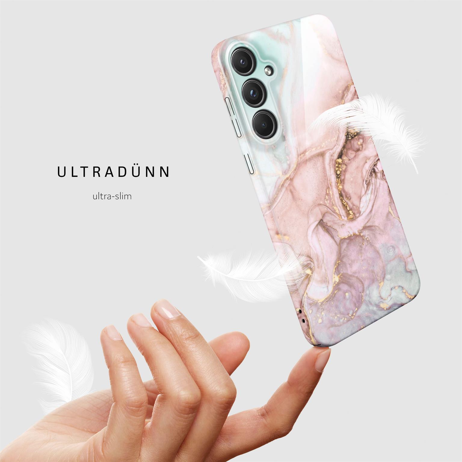 ONEFLOW Bliss Cover Samsung Galaxy A55 5G Marmor Muster – Weiteres Produktbild 5