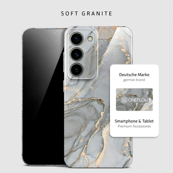 ONEFLOW Bliss Cover Samsung Galaxy S23 Marmor Muster – Weiteres Produktbild 4