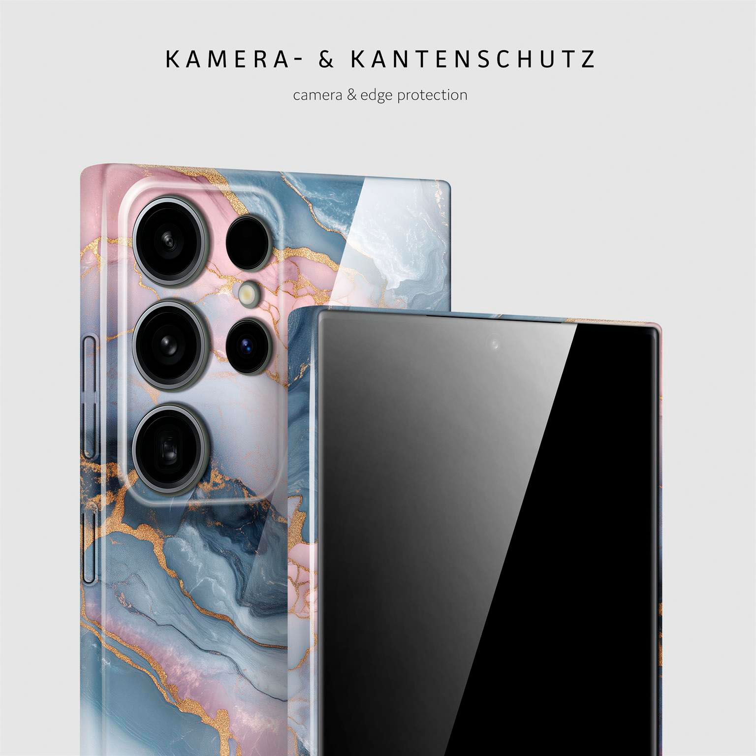 ONEFLOW Bliss Cover Samsung Galaxy S24 Ultra Marmor Muster – Weiteres Produktbild 2