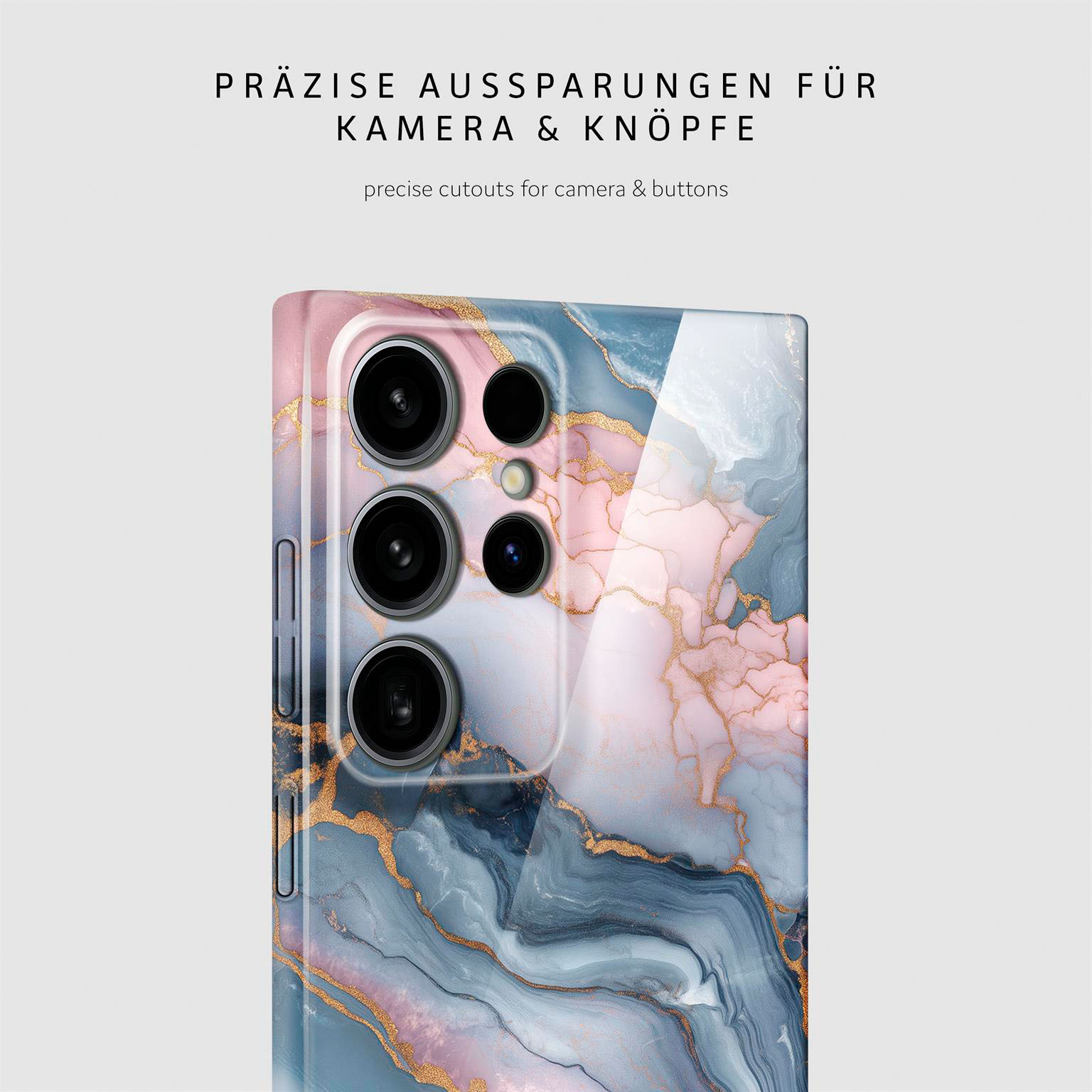 ONEFLOW Bliss Cover Samsung Galaxy S24 Ultra Marmor Muster – Weiteres Produktbild 7