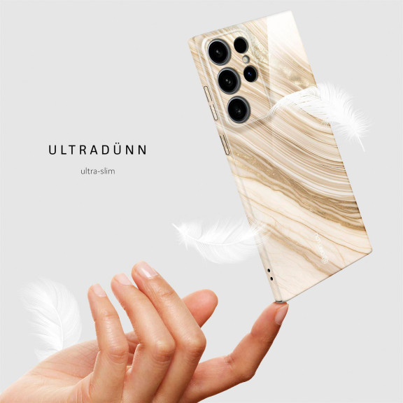 ONEFLOW Bliss Cover Samsung Galaxy S24 Ultra Marmor Muster – Weiteres Produktbild 5