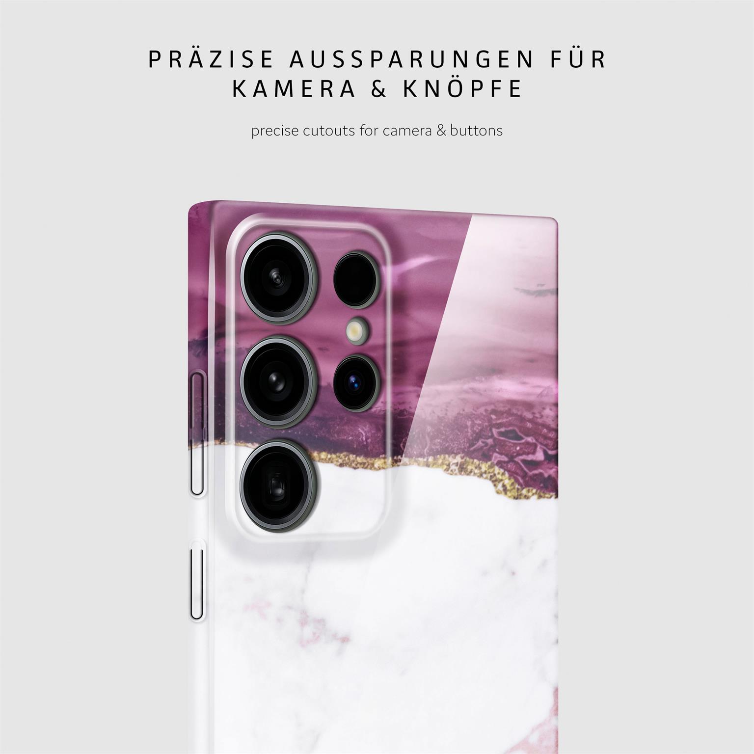 ONEFLOW Bliss Cover Samsung Galaxy S24 Ultra Marmor Muster – Weiteres Produktbild 7