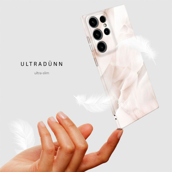 ONEFLOW Bliss Cover Samsung Galaxy S24 Ultra Marmor Muster – Weiteres Produktbild 5