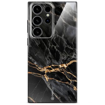 ONEFLOW Bliss Cover Samsung Galaxy S24 Ultra Marmor Muster – Black Mirage ONEFLOW Bliss Cover Samsung Galaxy S24 Ultra Marmor Muster – Black Mirage