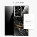 ONEFLOW Bliss Cover Samsung Galaxy S24 Ultra Marmor Muster – Produktbild 4