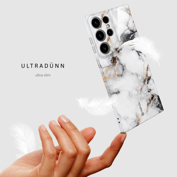 ONEFLOW Bliss Cover Samsung Galaxy S24 Ultra Marmor Muster – Weiteres Produktbild 5