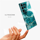 ONEFLOW Bliss Cover Samsung Galaxy S24 Ultra Marmor Muster – Produktbild 5