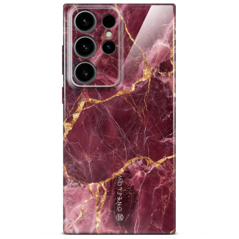 ONEFLOW Bliss Cover Samsung Galaxy S24 Ultra Marmor Muster – Velvet Wine ONEFLOW Bliss Cover Samsung Galaxy S24 Ultra Marmor Muster – Velvet Wine