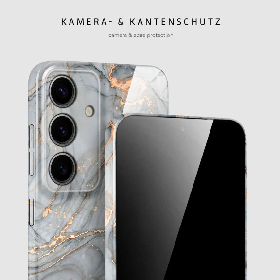 ONEFLOW Bliss Cover Samsung Galaxy S24 Marmor Muster – Weiteres Produktbild 2 ONEFLOW Bliss Cover Samsung Galaxy S24 Marmor Muster – Weiteres Produktbild 2