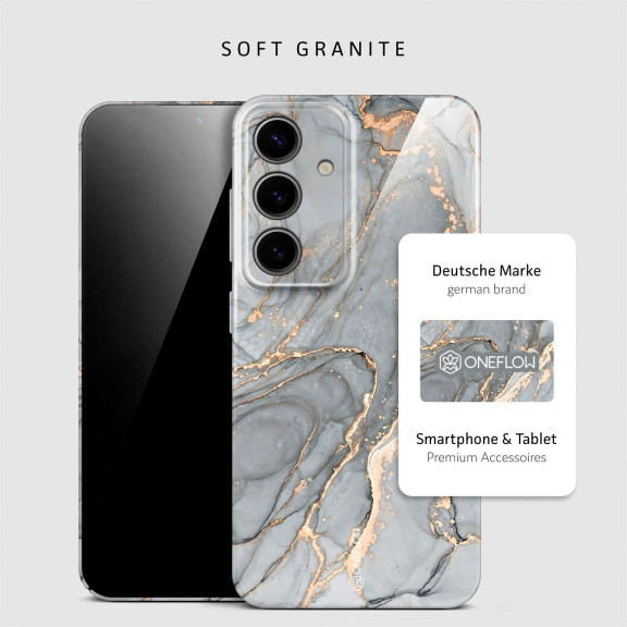 ONEFLOW Bliss Cover Samsung Galaxy S24 Marmor Muster – Weiteres Produktbild 4