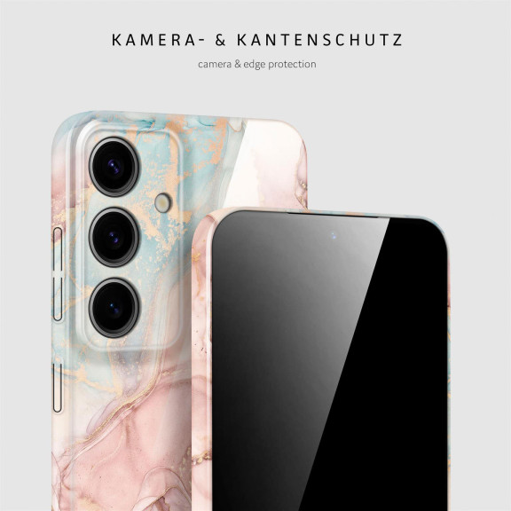 ONEFLOW Bliss Cover Samsung Galaxy S24 Marmor Muster – Weiteres Produktbild 2