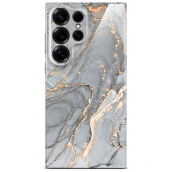 ONEFLOW ONEFLOW Bliss Cover Samsung Galaxy S25 Ultra Marmor Muster – Soft Granite
