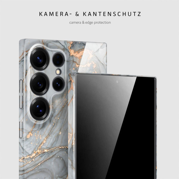 ONEFLOW Bliss Cover Samsung Galaxy S25 Ultra Marmor Muster – Weiteres Produktbild 2
