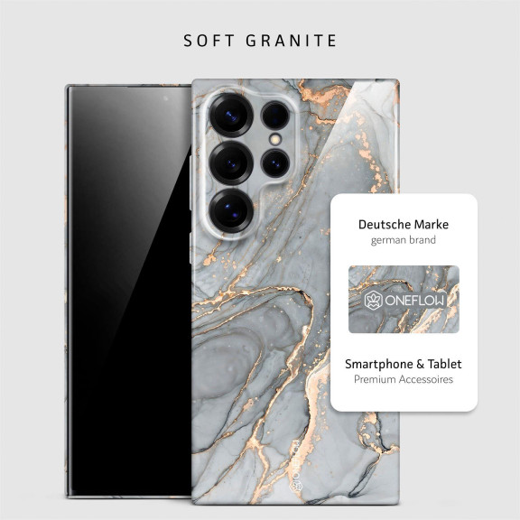 ONEFLOW Bliss Cover Samsung Galaxy S25 Ultra Marmor Muster – Weiteres Produktbild 4
